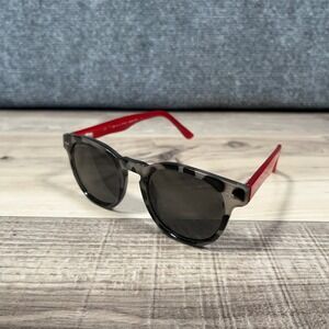 Blue Planet India Sunglasses Womens One Size Polarized Grey Marble Red BP19114